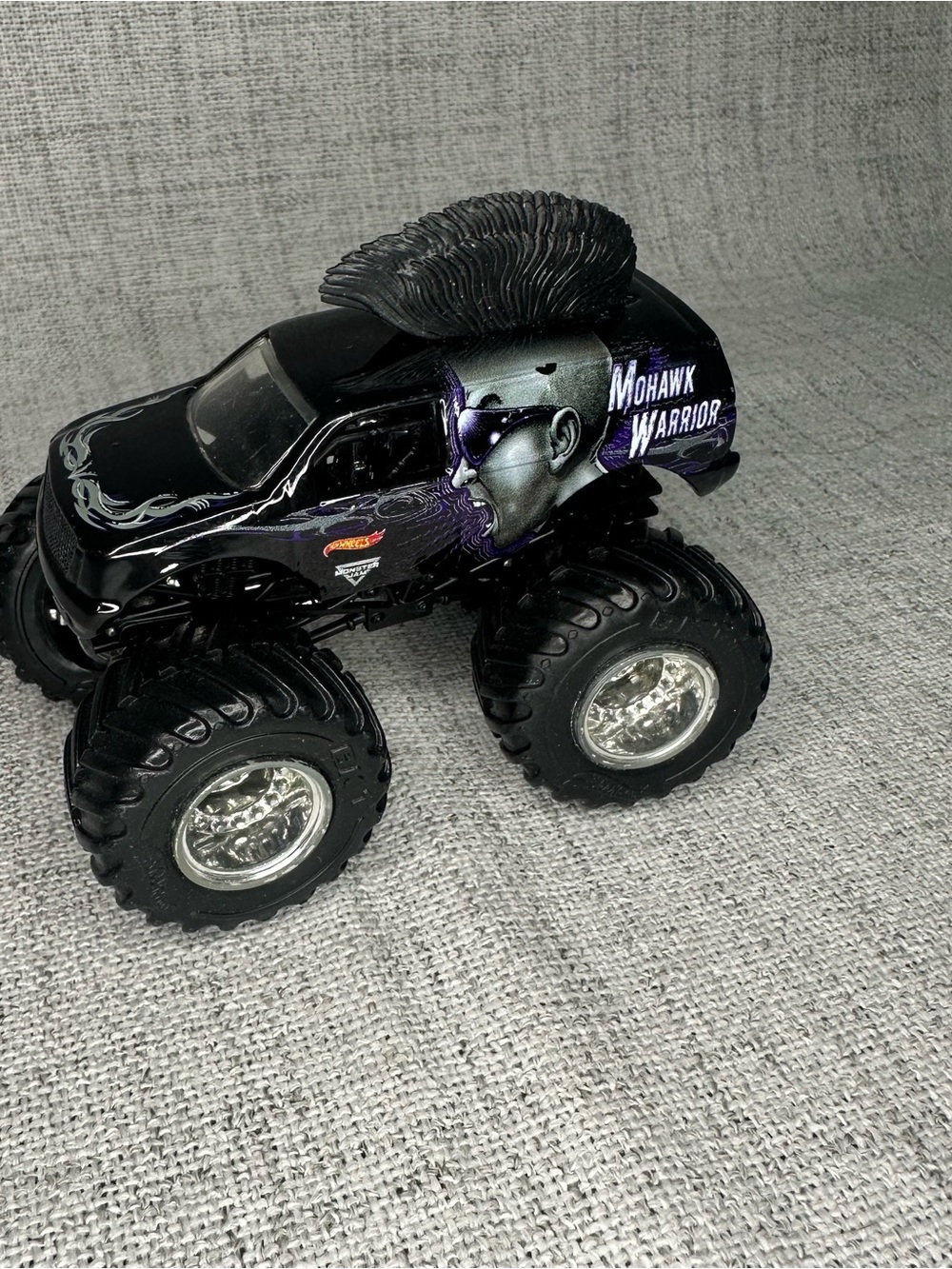 Hot Wheels Monster Jam Mohawk Warrior- Black Mohawk Variant Diecast